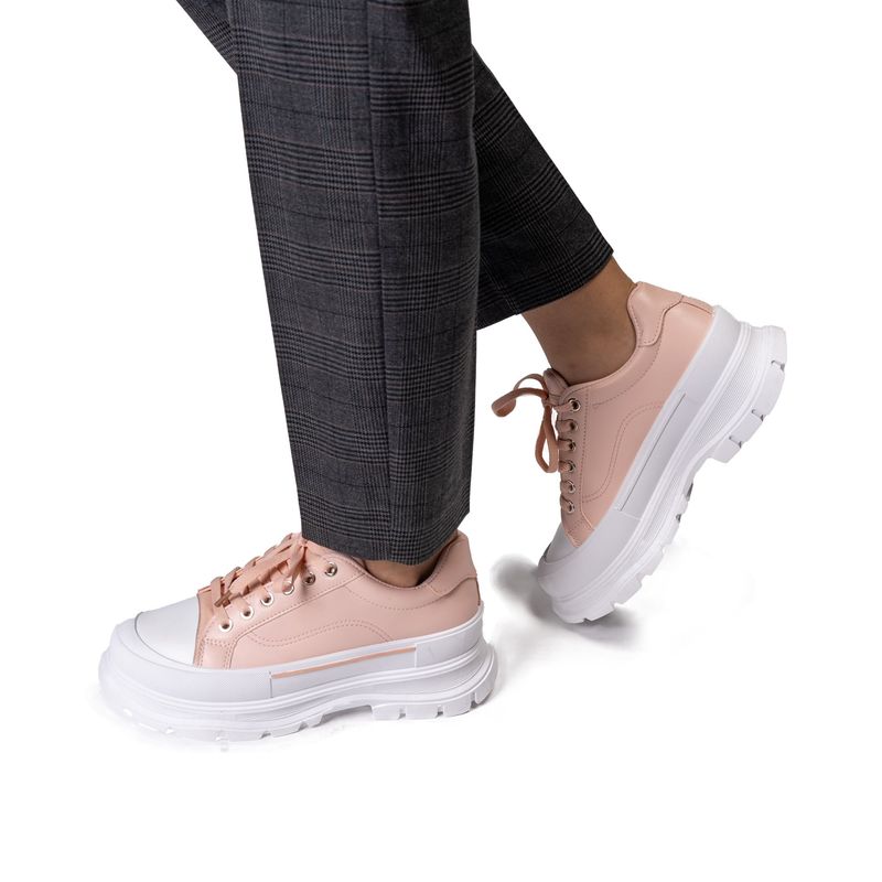 CARBIN - Zapatilla Mujer Rosado Grethel Carbin