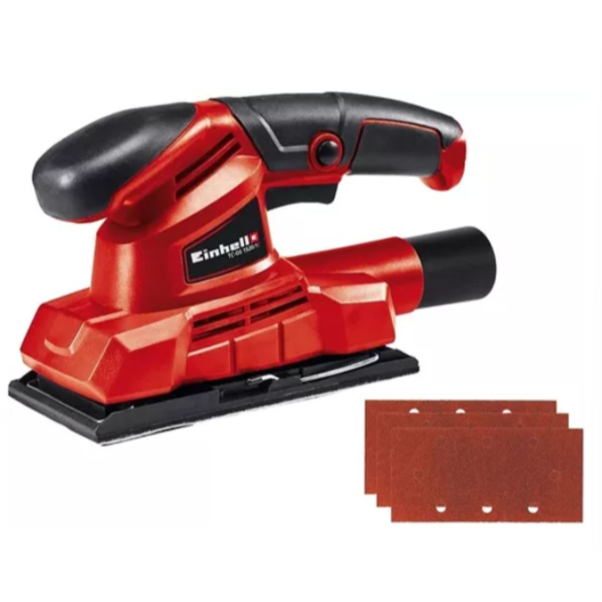 EINHELL - Lijadora Orbital Einhell Tc-os 15201 Color Rojo