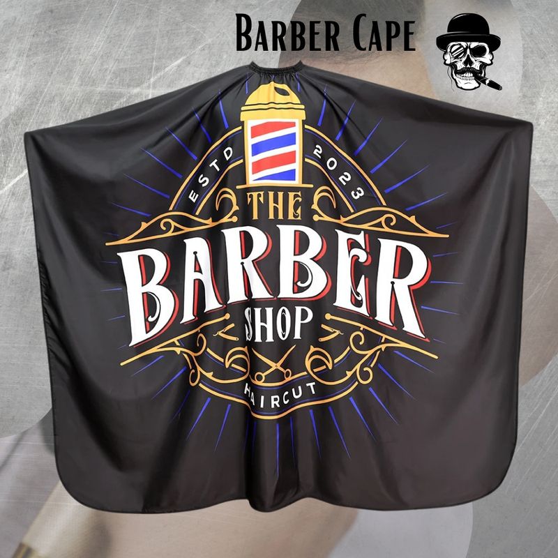 ANONIMASTORE - Capa de barbería Haircut