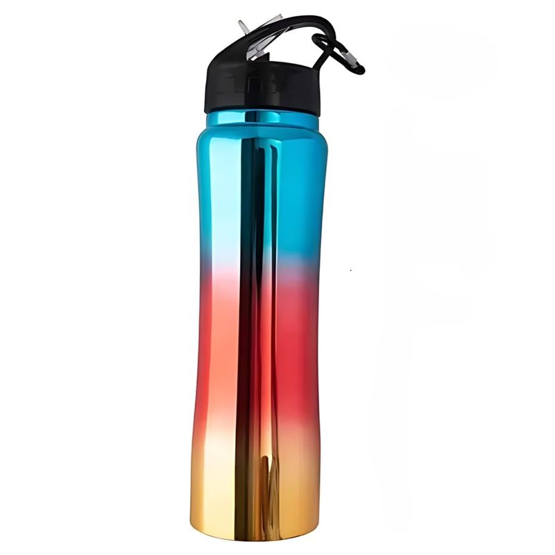 HOMESTAR - Botella Termica Agua Acero Inox 600ml - Electrochapado