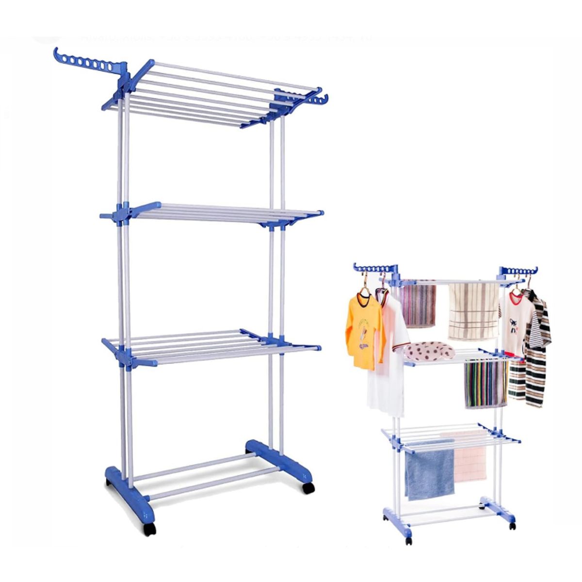 GENERICO - Tendedero Plegable con Alas Colgador ropa plegable