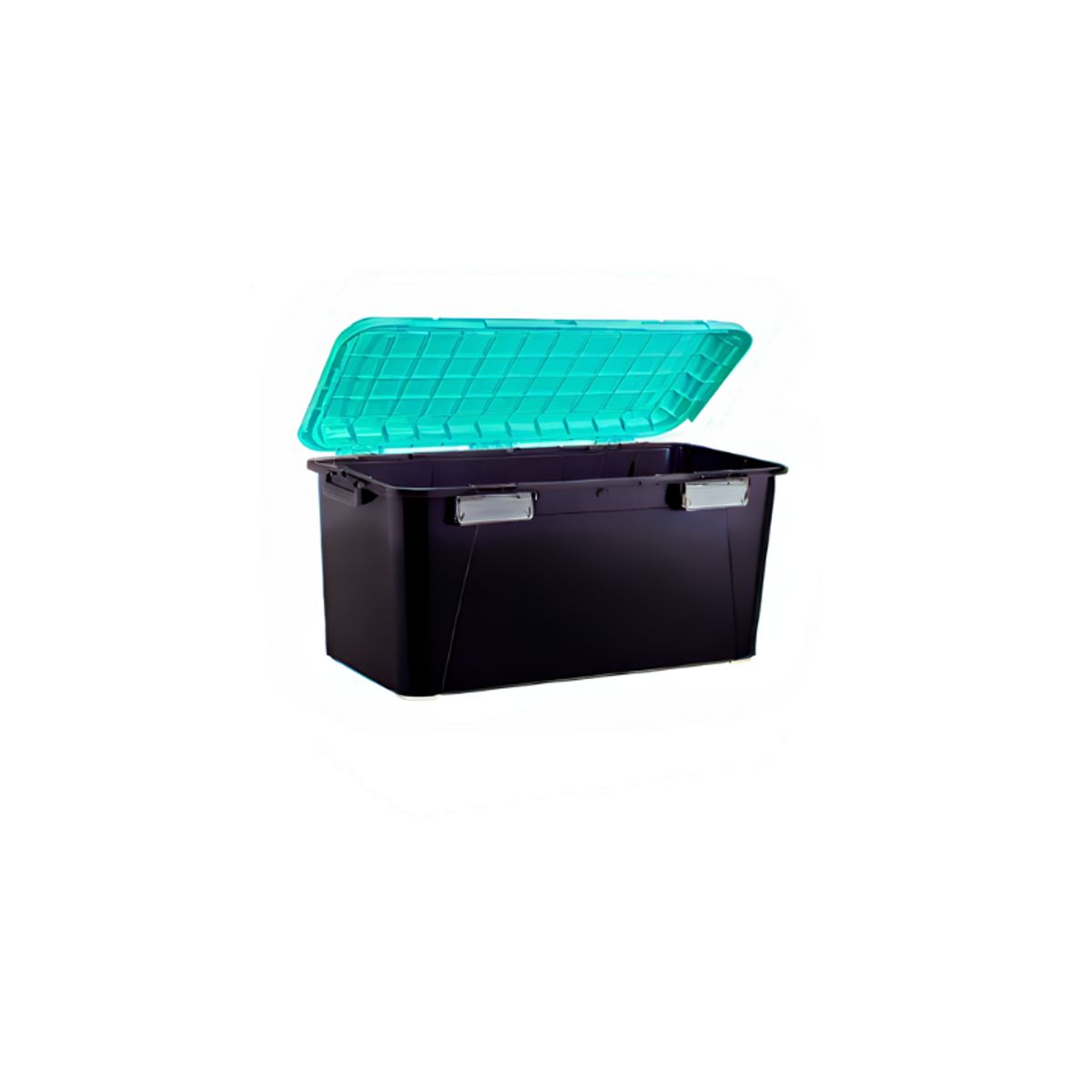 REYPLAST - Caja Organizadora Baul Movil Con Ruedas Almacenamiento 90 L
