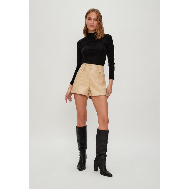 IO - Short Beige Mujer Io