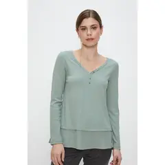ASH - Polera Manga Larga Calipso Mujer