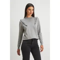 ASH - Tejido Cerrado Liso Gris
