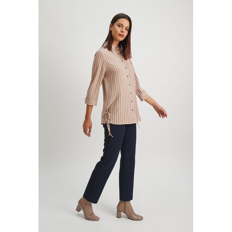 ASH - Blusa Manga Larga Rosado Mujer Ash
