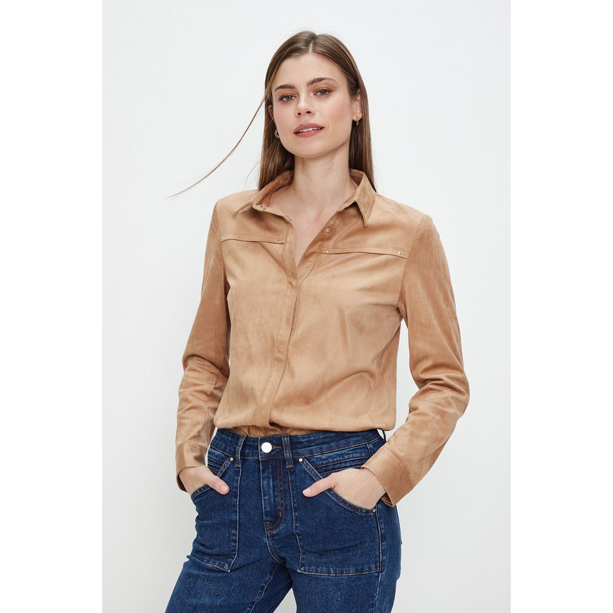 ASH - Chaqueta Café Mujer Ash