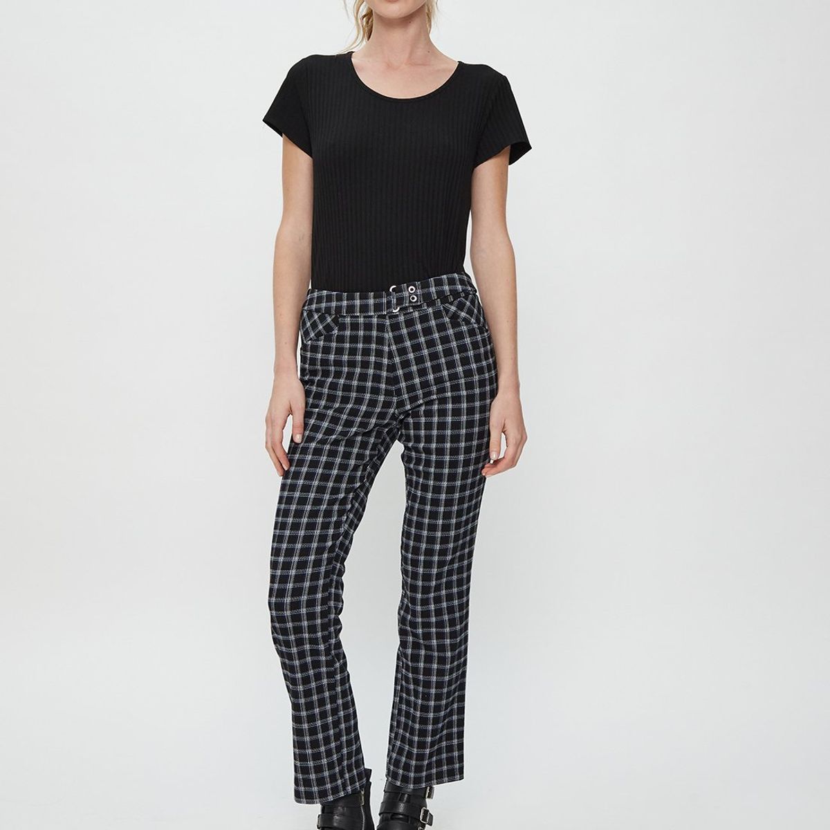 ASH - Pantalon Negro Mujer Ash