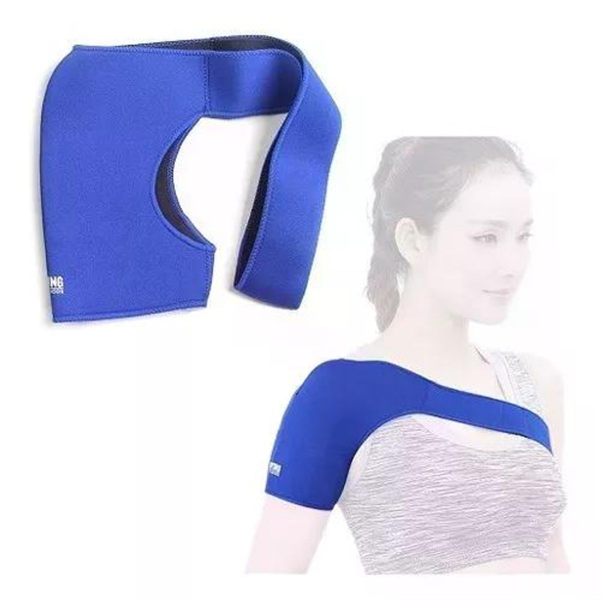 GENERICO - Banda Presion Para Hombro Azul