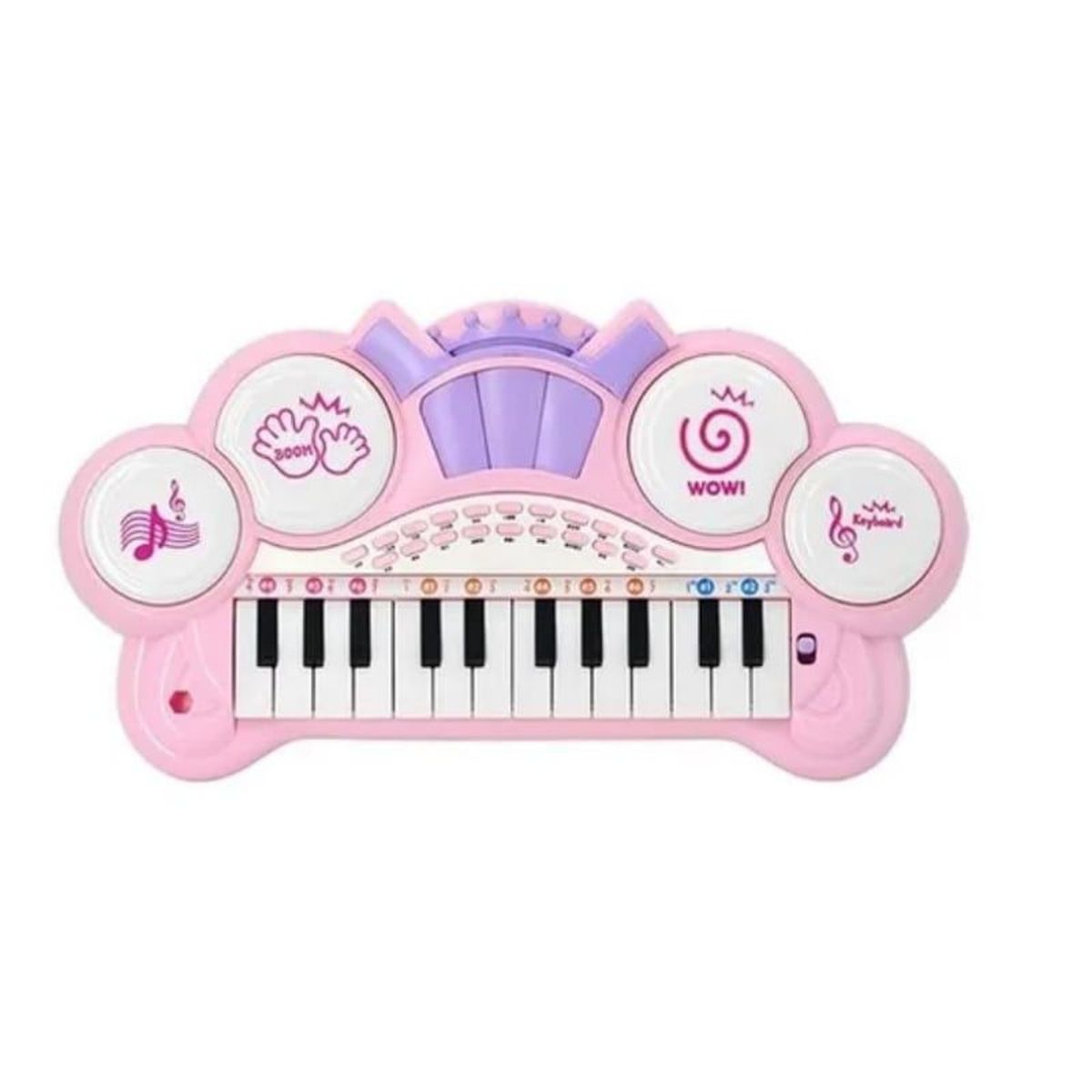 GENERICO - Piano De Juguete Para Niños - Musical Y Divertido - Rosado
