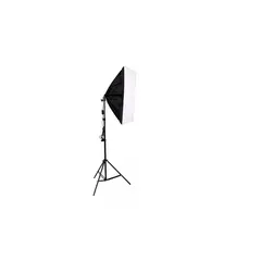 GENERICO - Softbox Caja De Luz 50x70cm Fotografía De Estudio Black