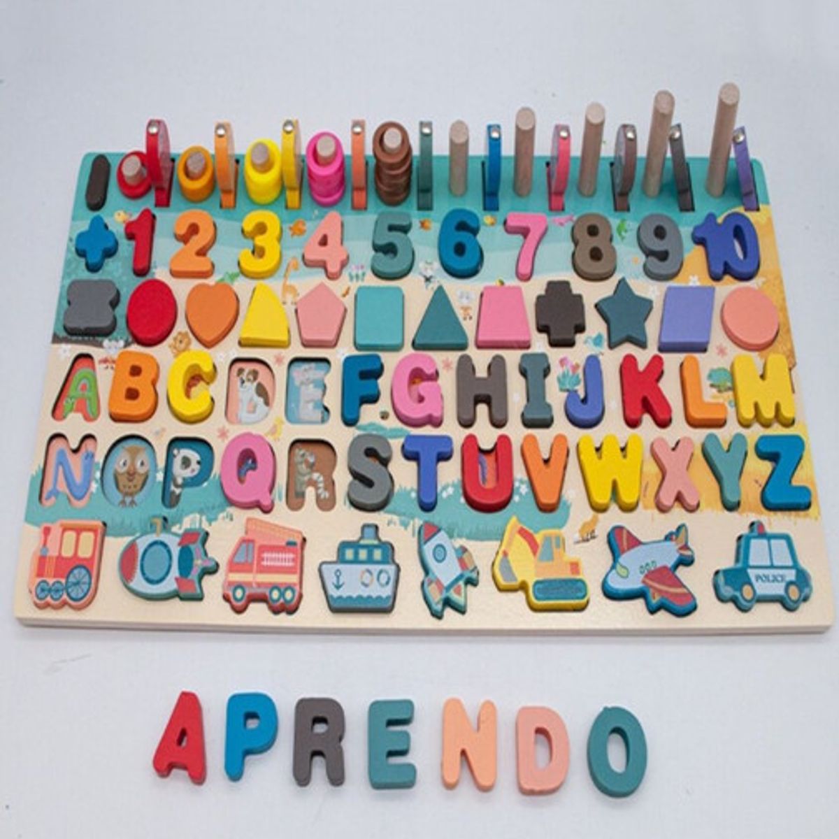 GENERICO - Juguete educativo preescolares de aprendizaje para niños