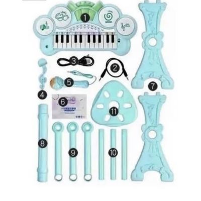 Imagen 2 del producto Piano Musical De Juguete Educativo Para Niños Azul