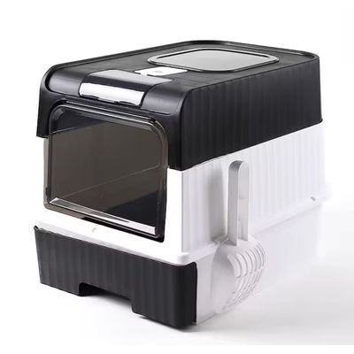 Imagen 2 del producto Areneros Para Gatos Bandeja Extraíble Cerrada Verde