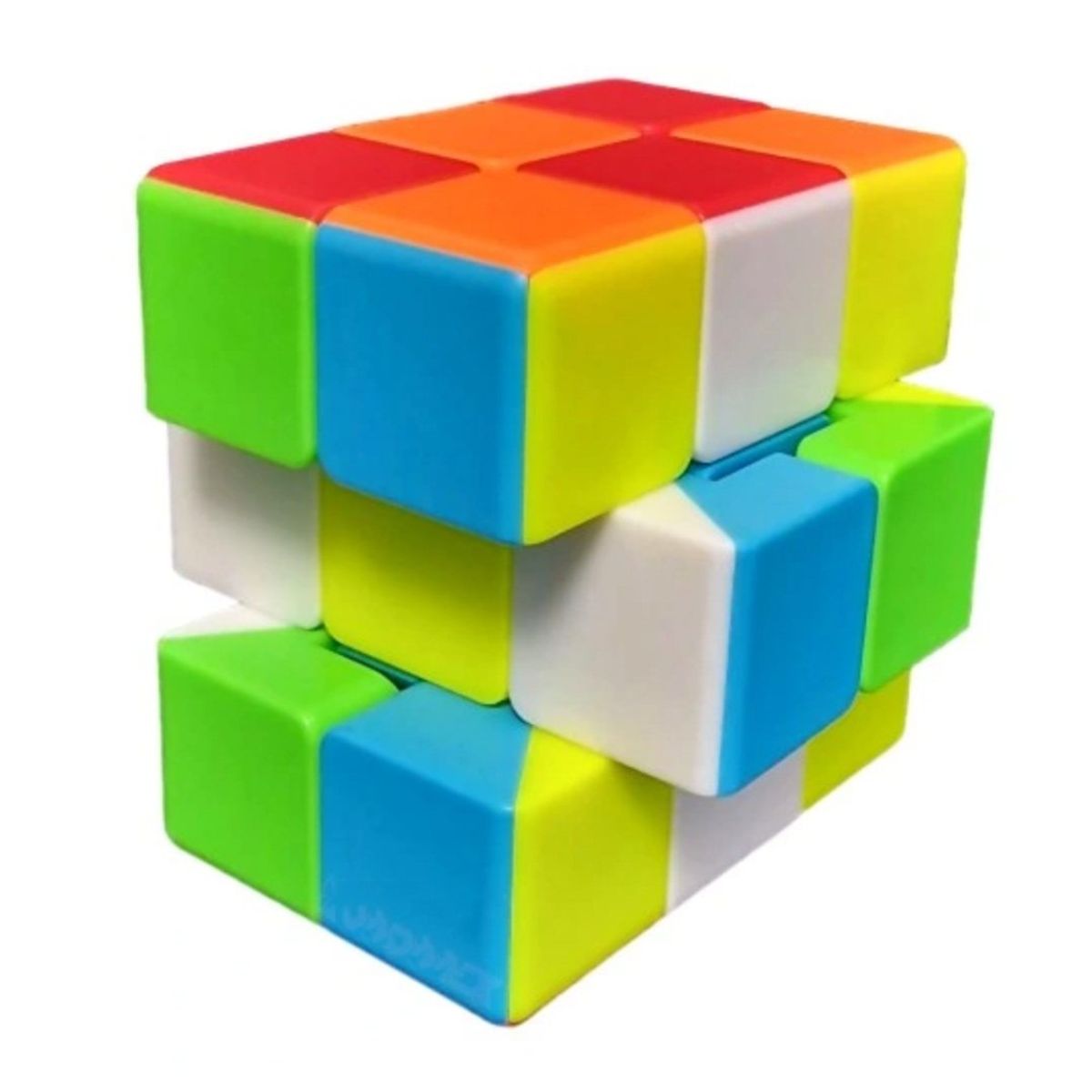 QIYI - 3x3x2 Cubo Mágico Cuboide Qiyi Rubik Colección Stickerless