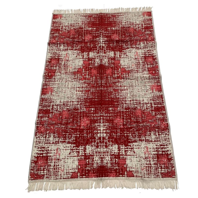 ZAGORA - ALFOMBRA ZAGORA RISA 180X120 ROJO