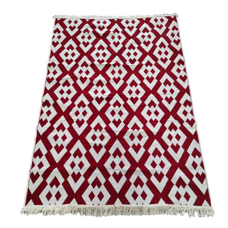 ZAGORA - ALFOMBRA ZAGORA PERA 300X200 ROJO
