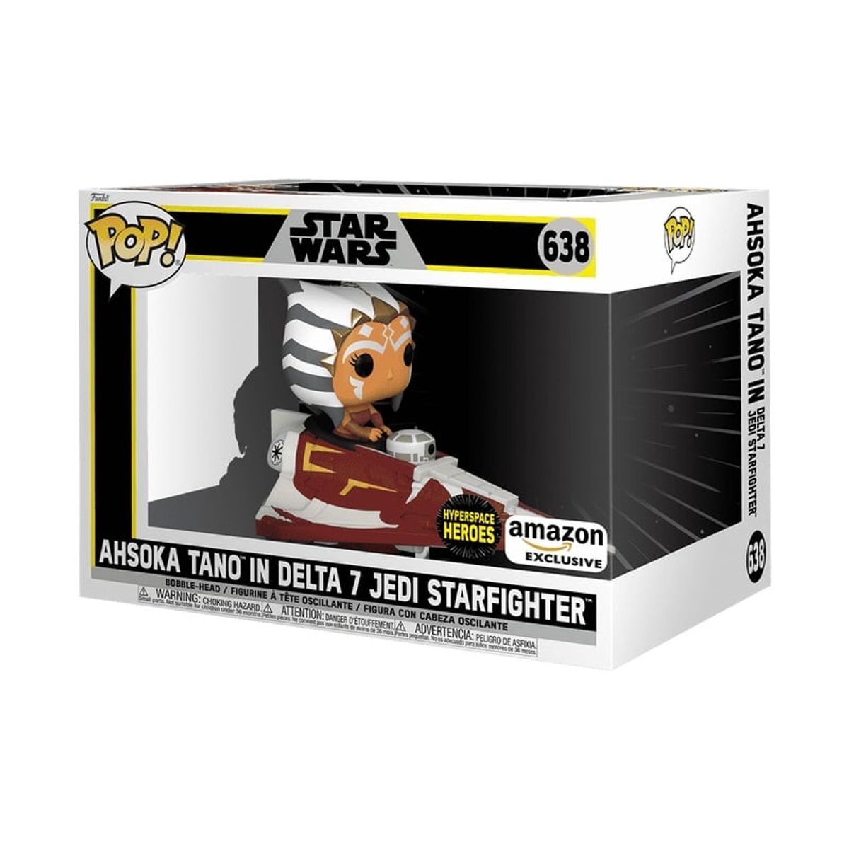 FUNKO - Funko Pop Star Wars Ahsoka 638 Exclusivo Amazon