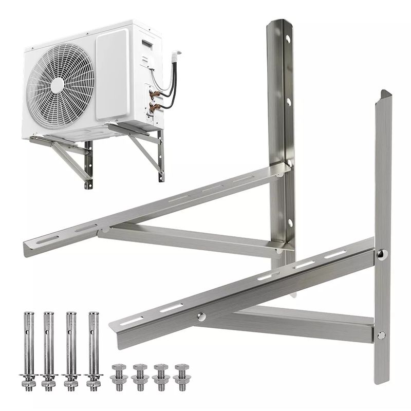 DEKANO - Soporte Exterior Para Aire Acondicionado 9.000 A 18.000 Btu ajustable