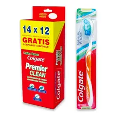 COLGATE - Pack 14 Cepillos De Dientes Premier Clean