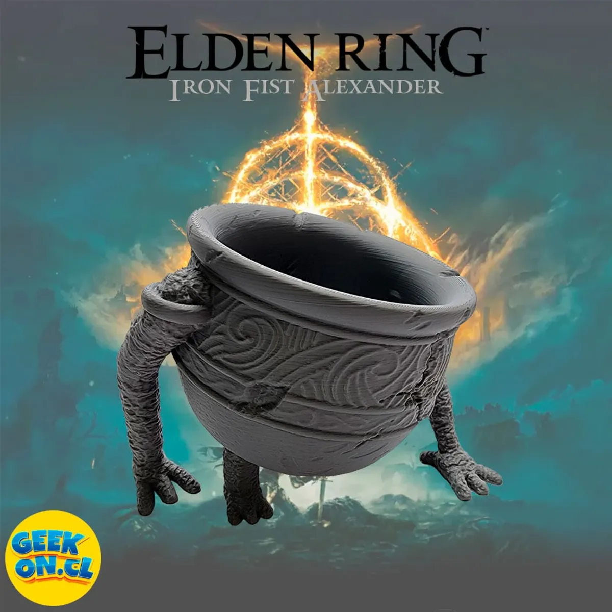 3D - REPLICA JARRON MACETERO ELDEN RING