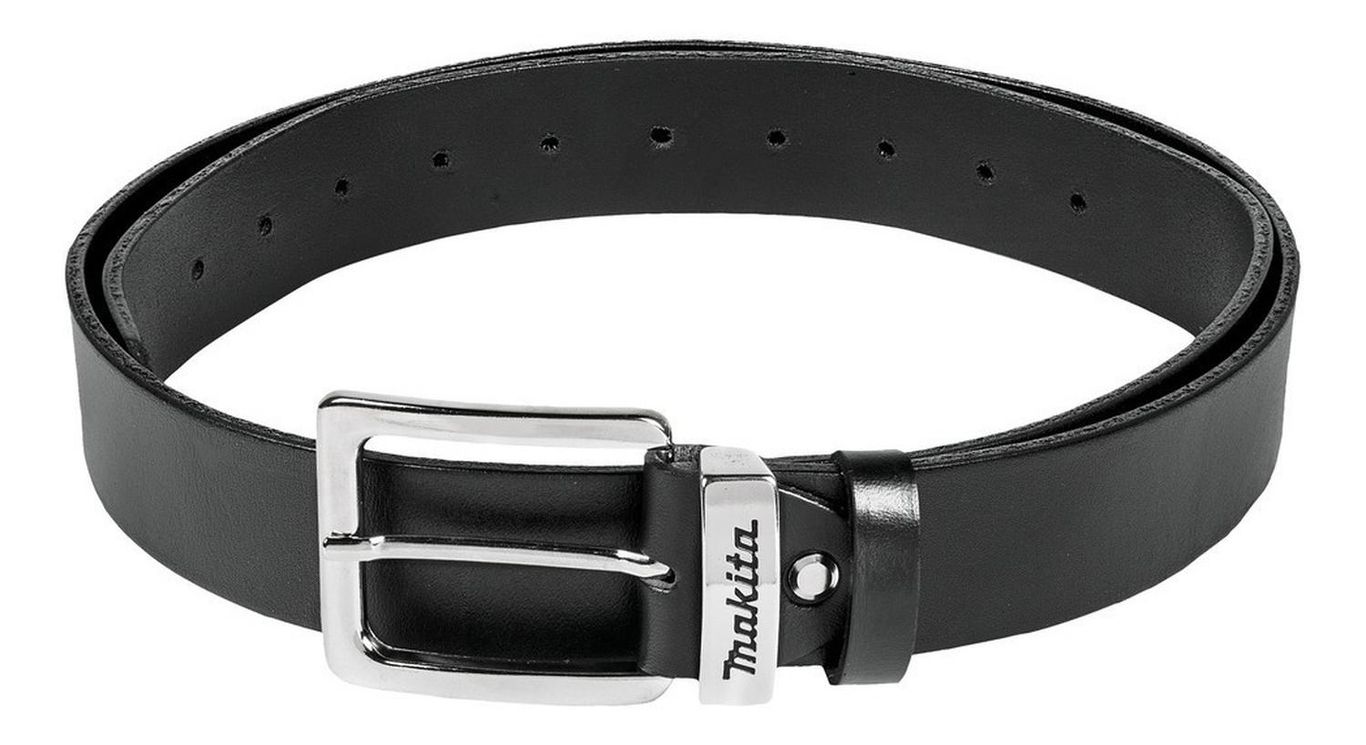Cinturon Negro De Cuero (M) 38x1130mm - Negro M