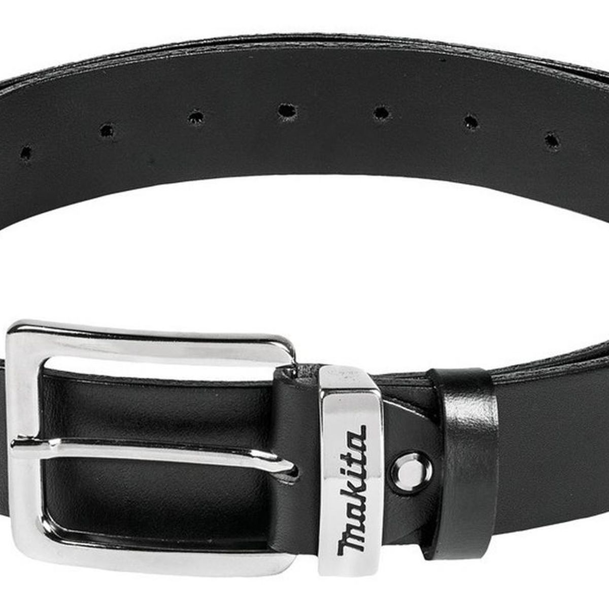 MAKITA - Cinturón Negro De Cuero (M) 38x1130mm - Makita