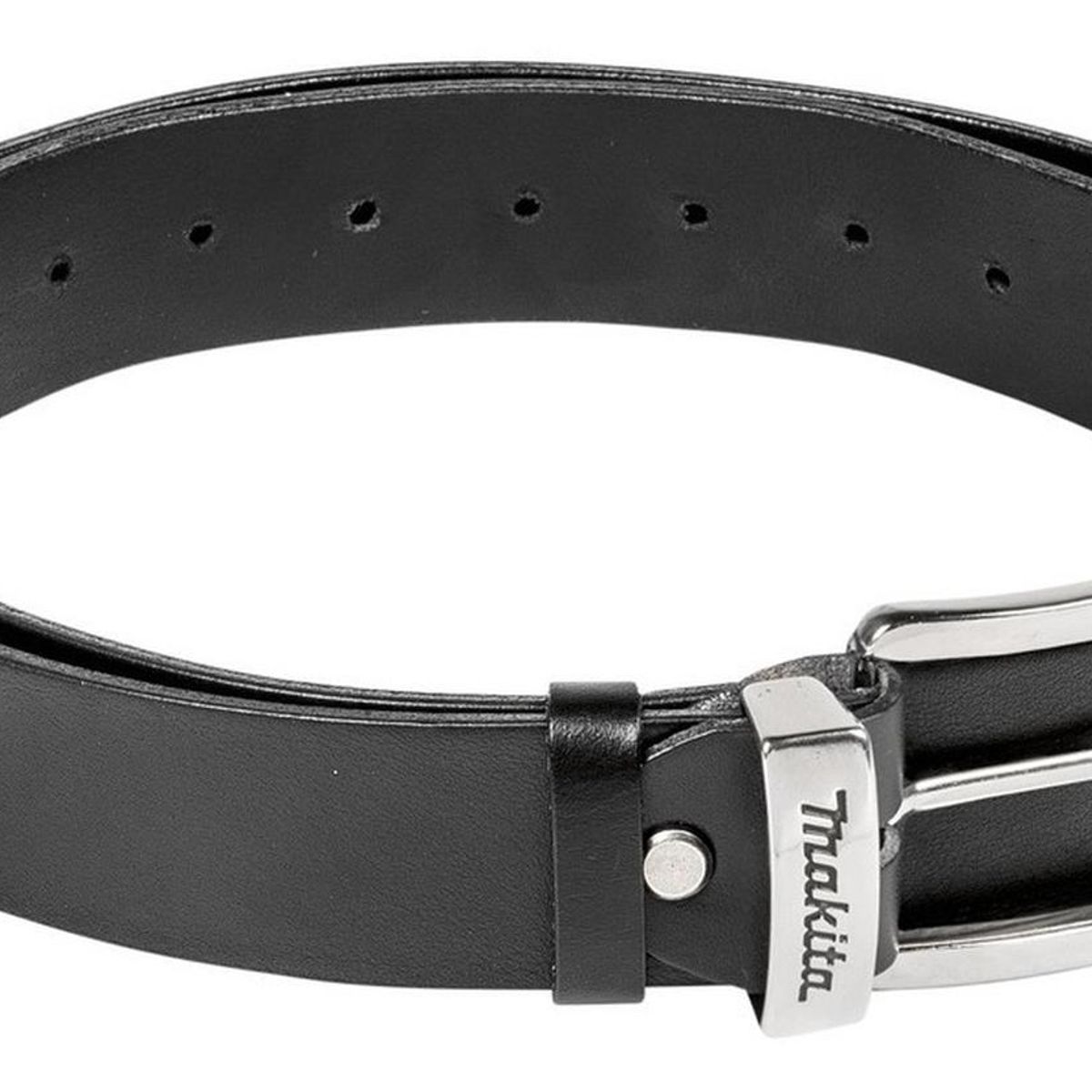 MAKITA - Cinturón Negro De Cuero (M) 38x1130mm - Makita