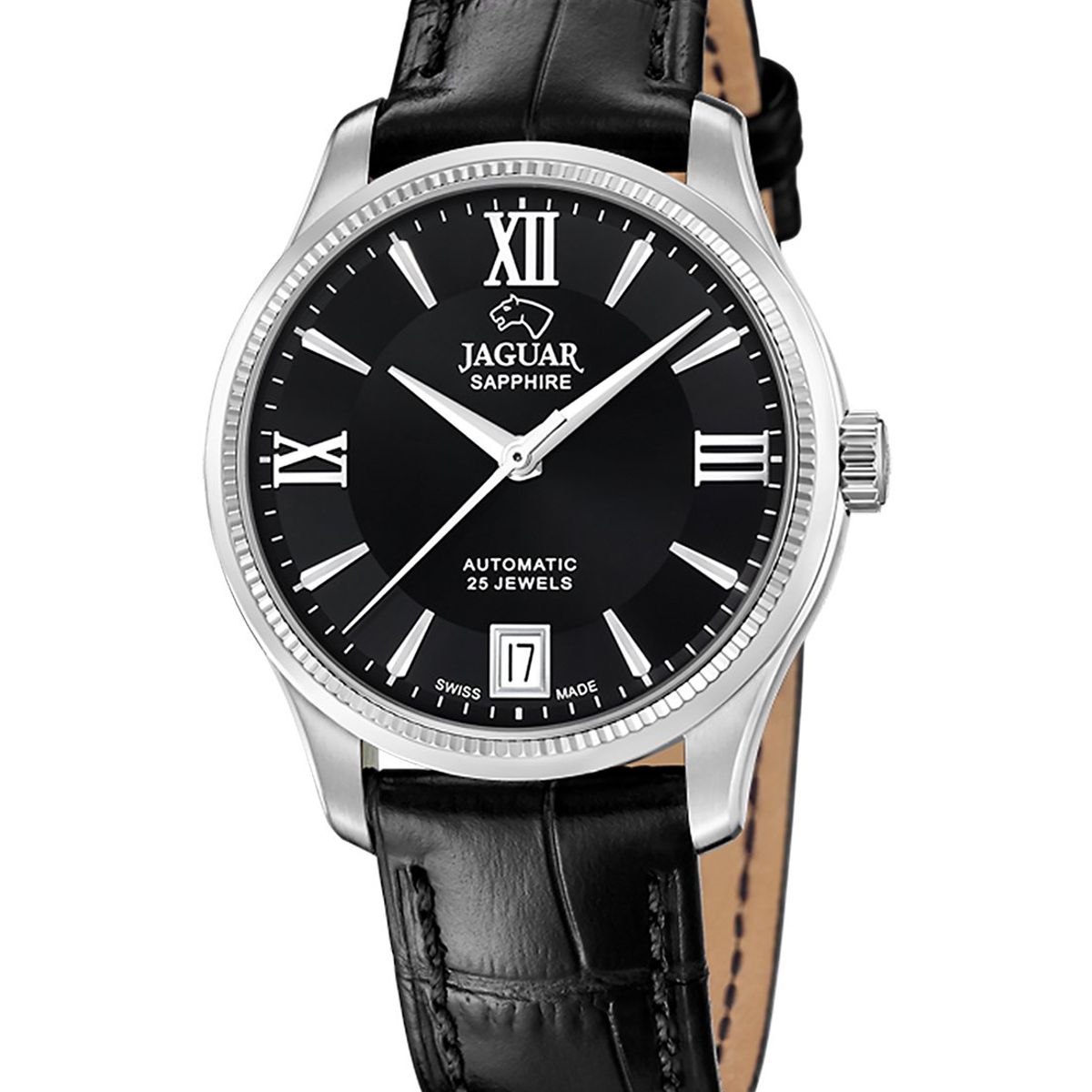 JAGUAR - Reloj J1000/B Jaguar Swiss Negro Mujer Automático