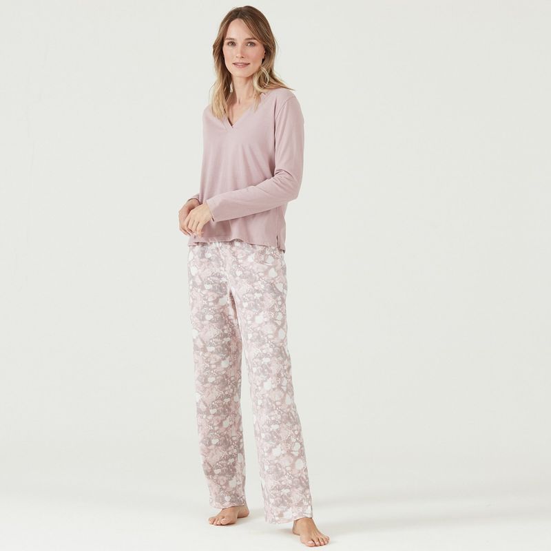 BARBIZON - Pijama de Mujer New Oli Malva