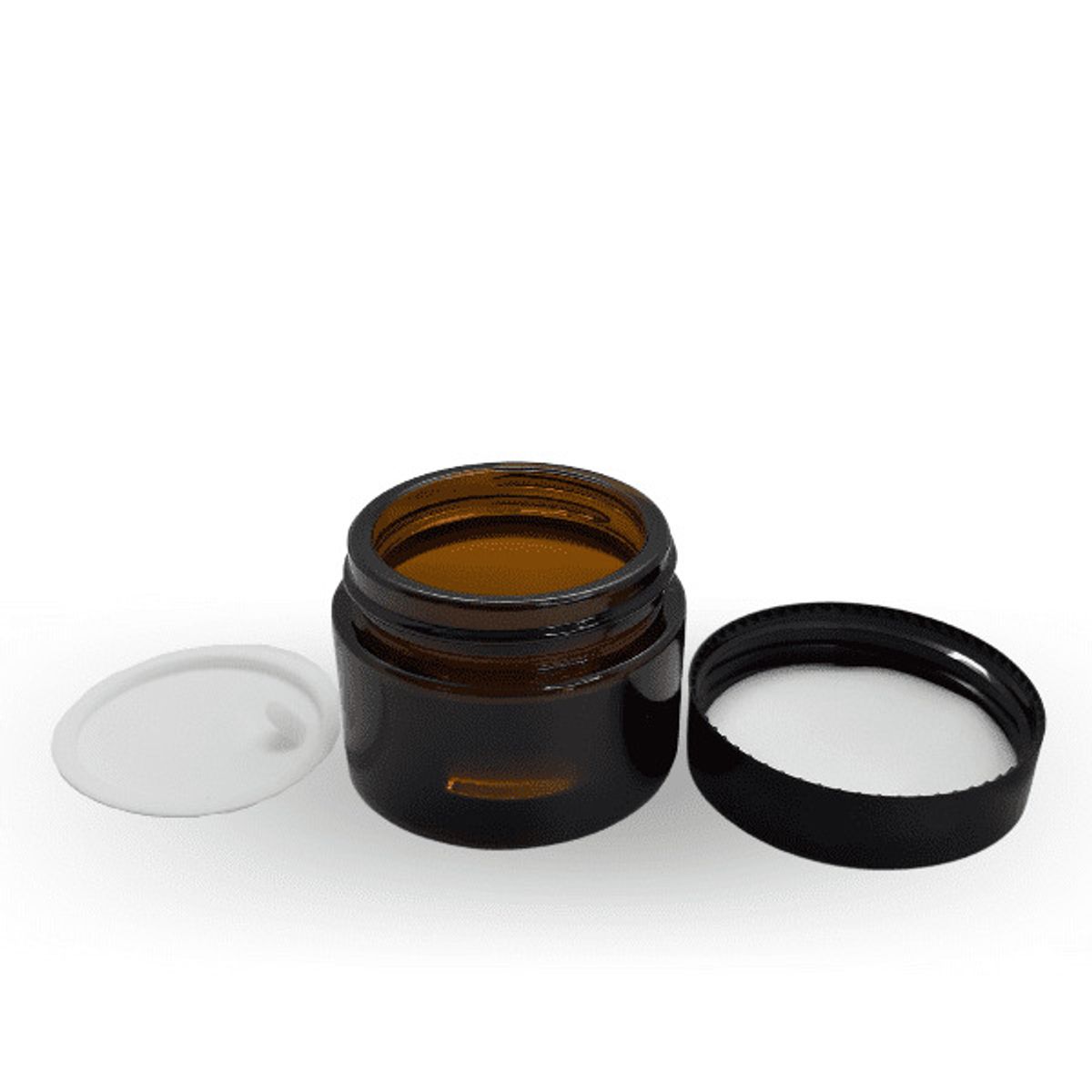 TERPENIC - Pote vidrio cosmético ámbar 50g