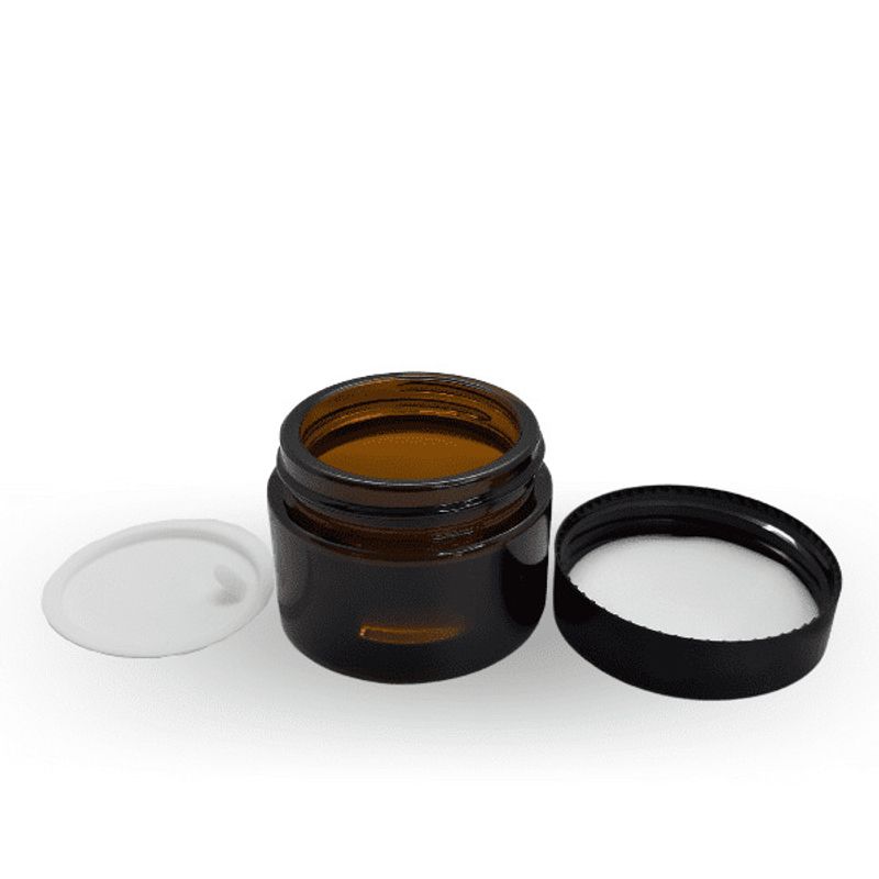 TERPENIC - Pote vidrio cosmético ámbar 50g