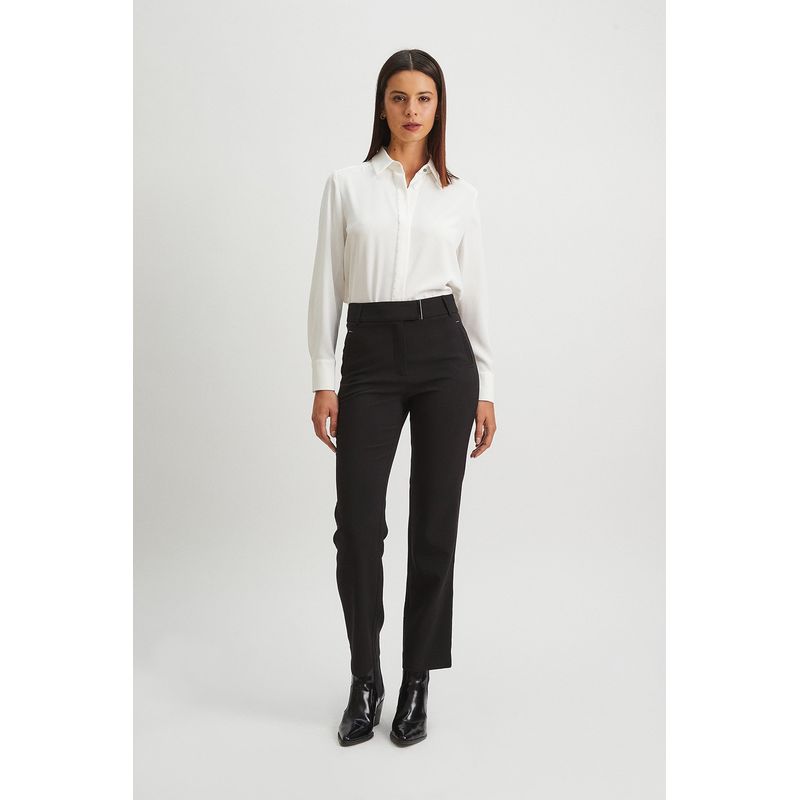 ASH - Pantalon Negro Mujer Ash