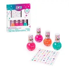 MAKE IT REAL - Graffiti Nail Polish And Nail Sticker Set