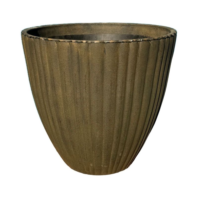 POTTERY - Macetero Grande Vertica 36 Bronce