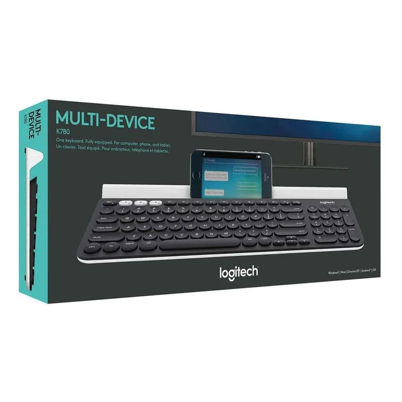 LOGITECH - Teclado Numerico Español Logitech K780 Multi-device - iPad