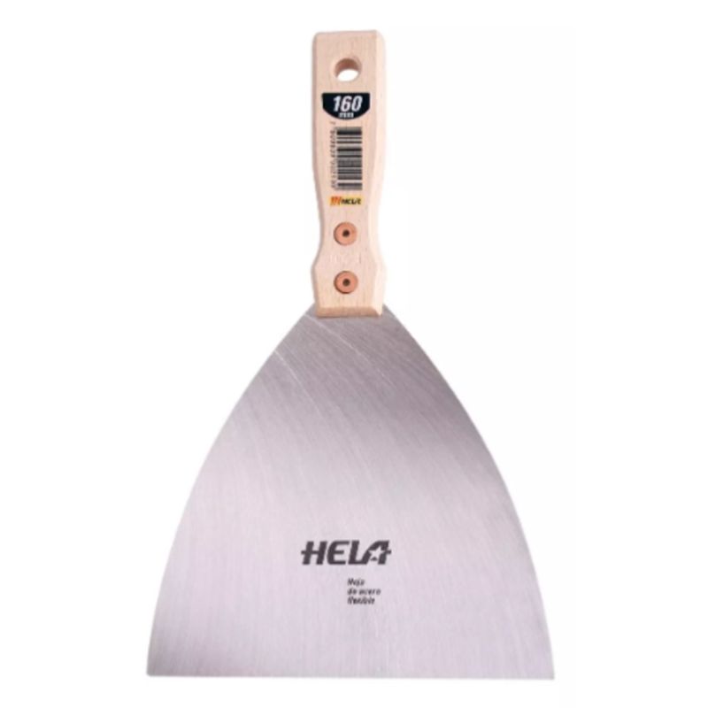 GENERICO - ESPATULA MANGO MADERA 160MM HELA