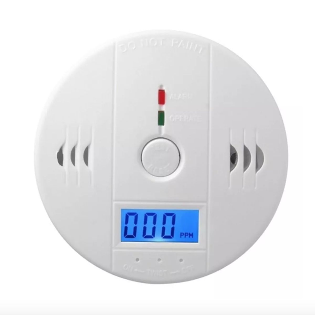 GENERICO - Detector De Gas Natural Humo Y Monoxido De Carbono Alarma