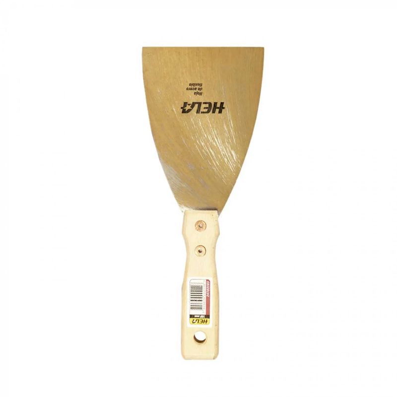 GENERICO - ESPATULA MANGO MADERA 100MM HELA