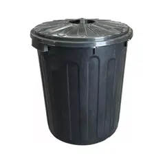 GENERICO - Basurero Papelero 60 Litros Tapa Lisa