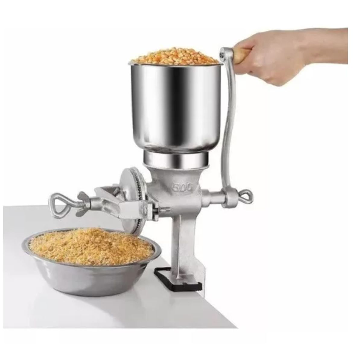 GENERICO - Moledor Manual Choclo Maiz Cafe Semillas