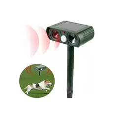 GENERICO - Repelente Solar For Gatos Perro Plagas Jardín Ultrasónico