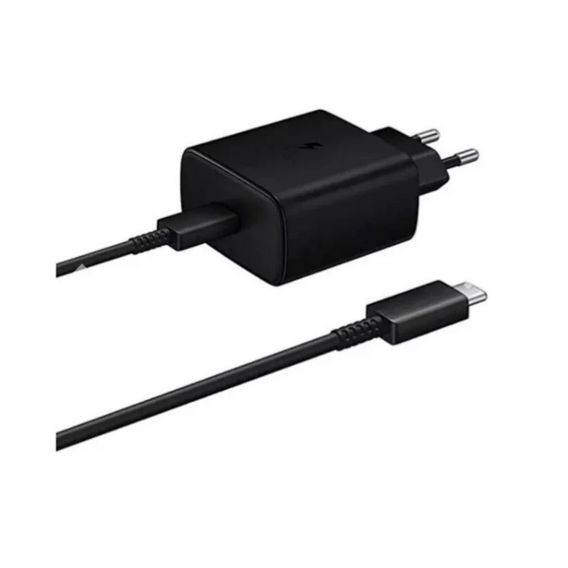 SAMSUNG - Cargador Samsung 45w Carga Súper Rápida  Cable Usb-C