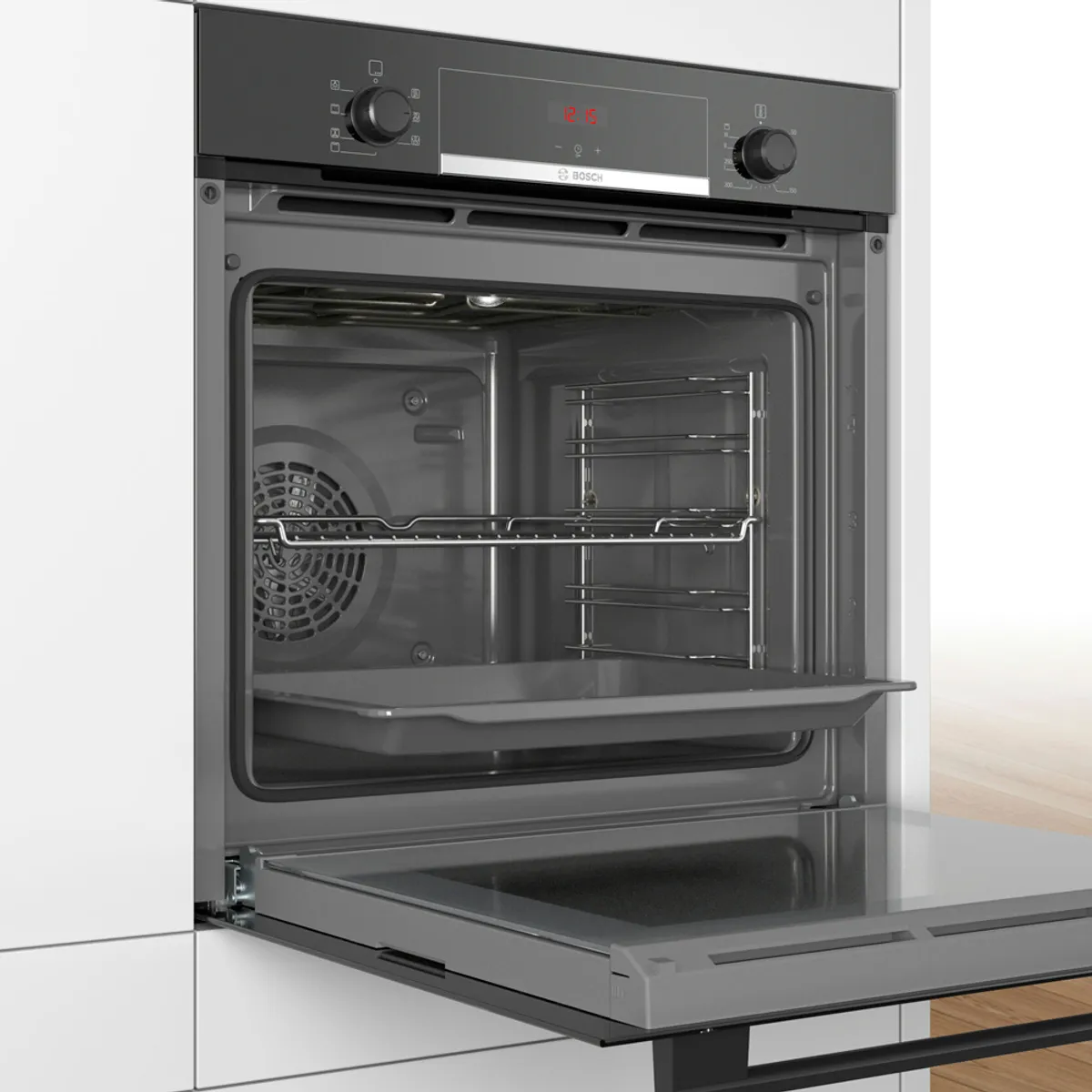 BOSCH - Horno Eléctrico Empotrable con Grill Bosch 71 Lts