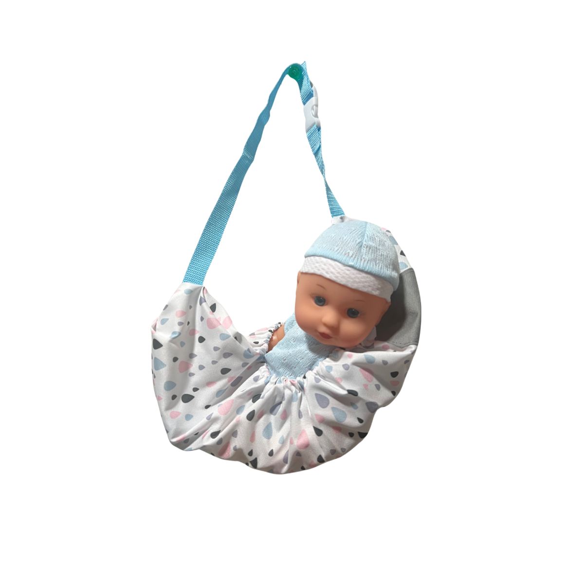 GENERICO - Muñeca Bebe Con Porta Muñecas + Accesorios Juguete Niñas