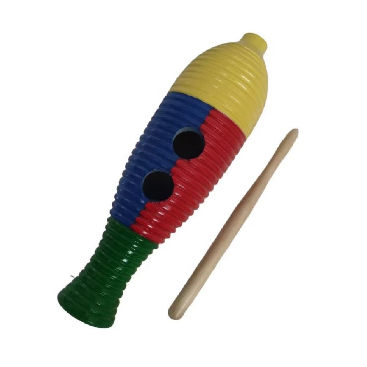 RMX - Guiro De Madera Mediano Rmx Re-22 De Colores PA-G3E2