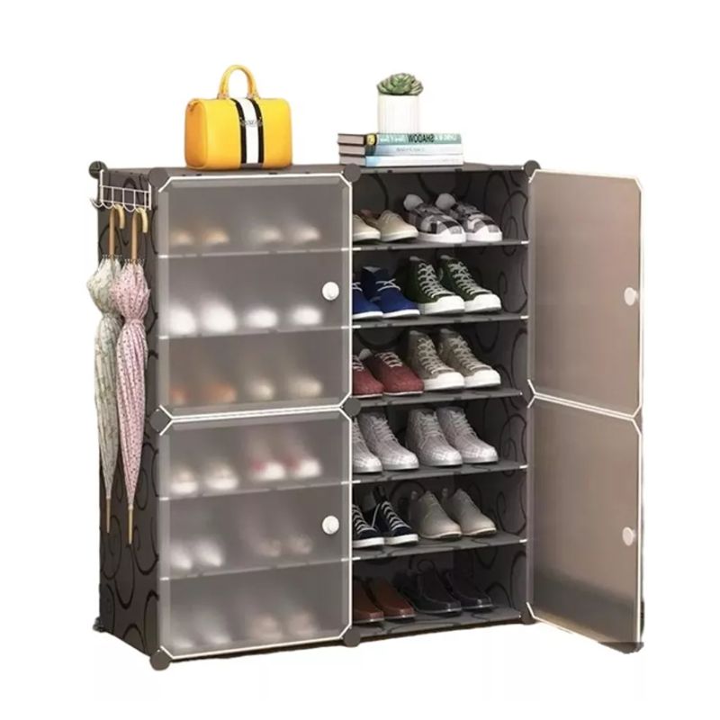 GENERICO - Zapatero Organizador De Zapatos 2 Pisos Estrecho 8 Pares