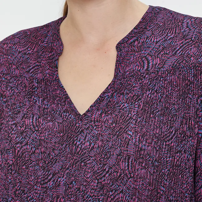 ASH - Blusa Manga Larga Negro Mujer Ash