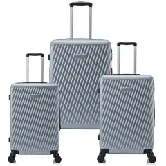 INSPIRACCI - Set de Maletas Rígidas MILAN S-M-L Gris