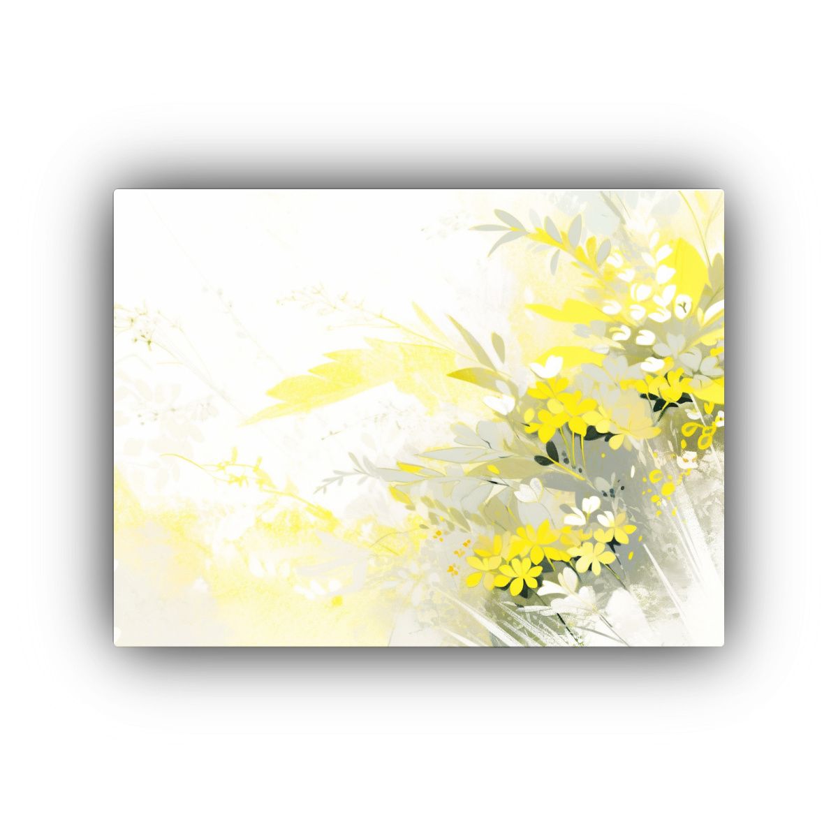 GENERICO - Pinturas Decorativas En Estilo Neonoir Con Colores Amarillo  120x80cm